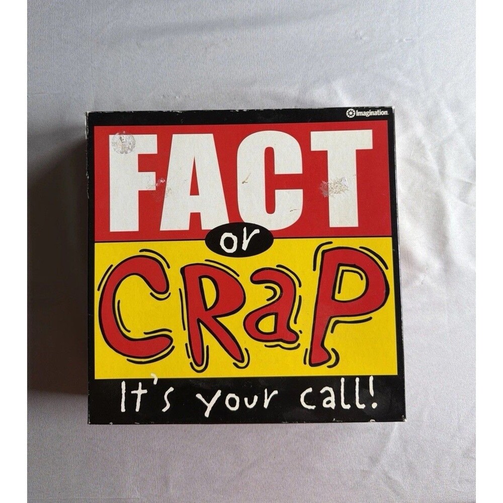 Fact or Crap: It’s Your Call Board Game Family Fun (2006) – 100% COMPLETE